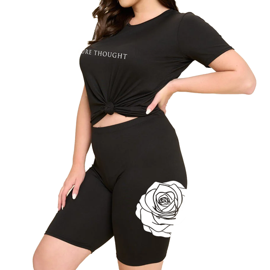 PT PLUS-SIZE High rise Bike Shorts Set