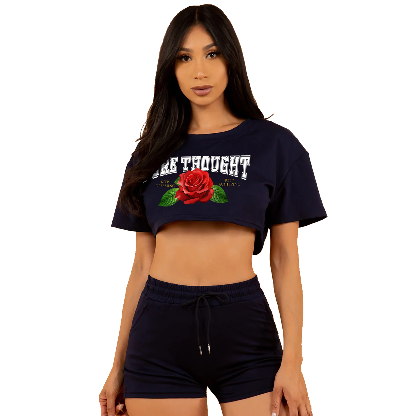 PT Women's Matching 2pc cropped set