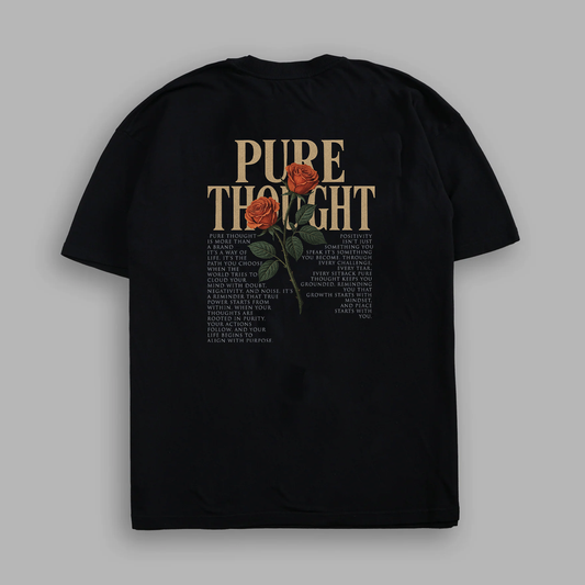 Pure Thought Manifesto – Ultra Premium 7.7 oz Oversized Tee